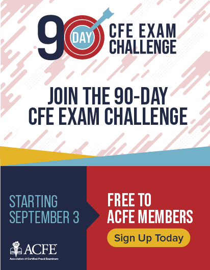 Join the 90-Day CFE Exam Challenge Starting September 3