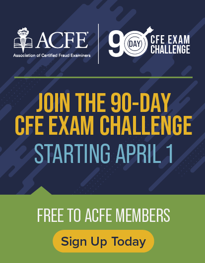 90-Day CFE Exam Challenge