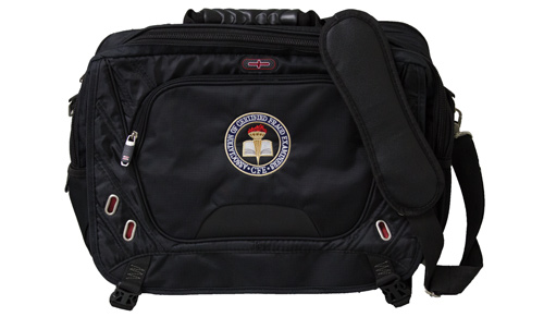 Image of laptop bag with ACFE logo