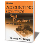 Book Cover for Accounting Control Best Practices, Second Edition