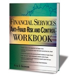 Cover displaying title Financial Services, Anti-Fraud Risk and Control workbook