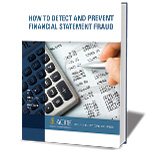 Cover of How to Detect and Prevent Financial Statement Fraud Workbook