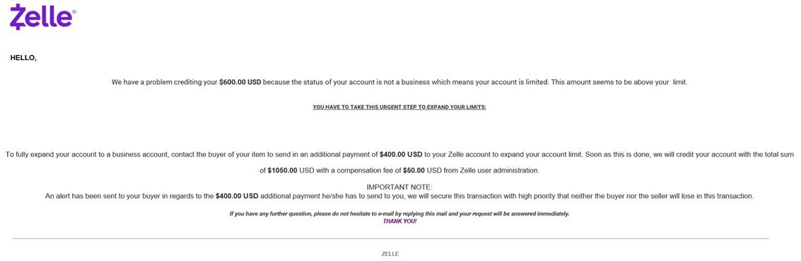 zelle scam 1