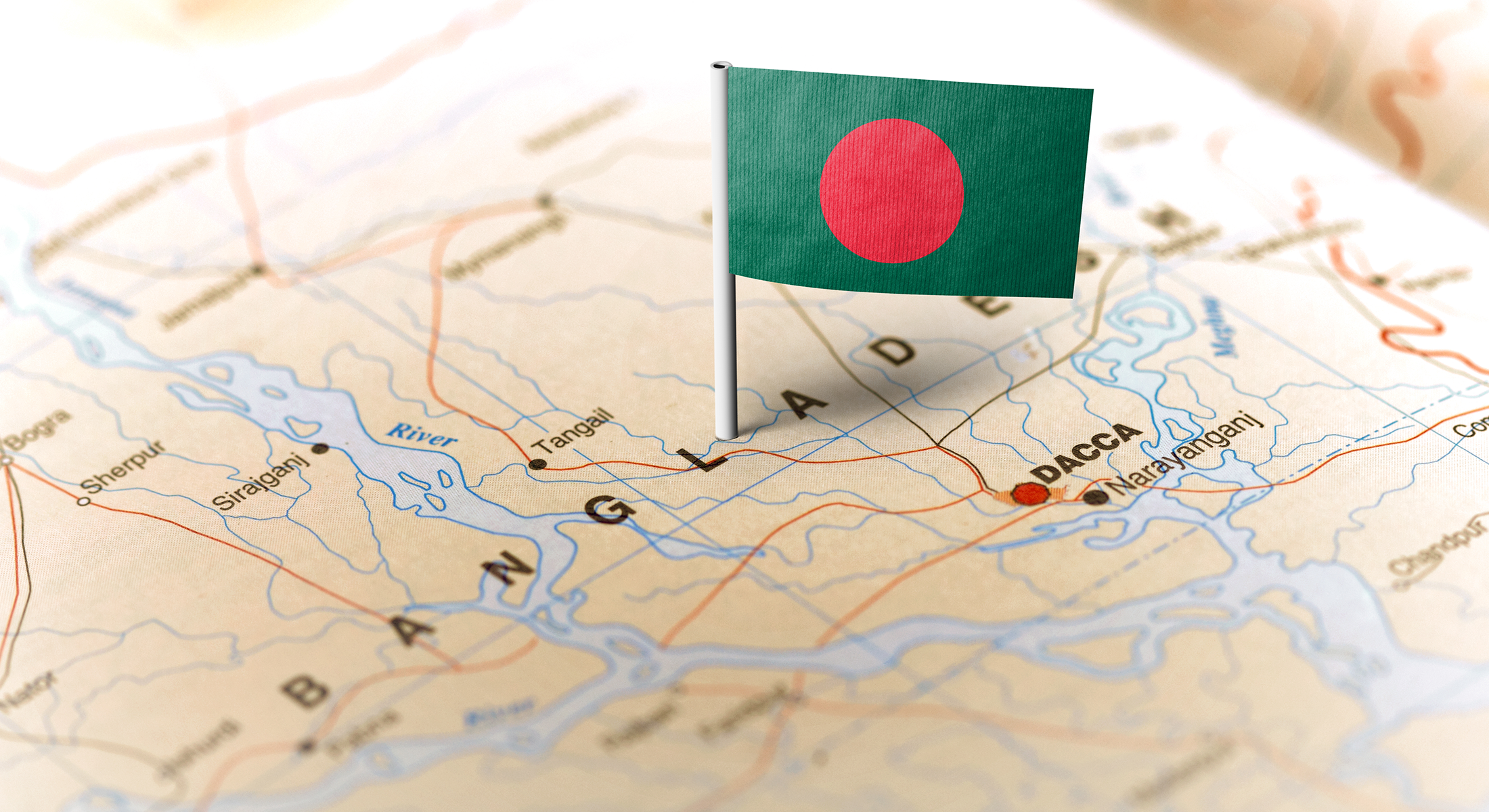 map of Bangladesh