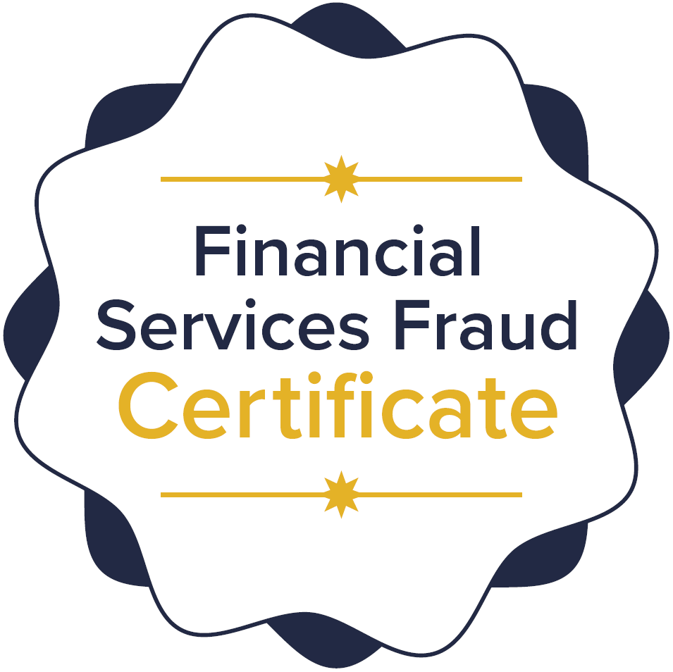 Image of Financial Services Fraud Certificate Program credly badge