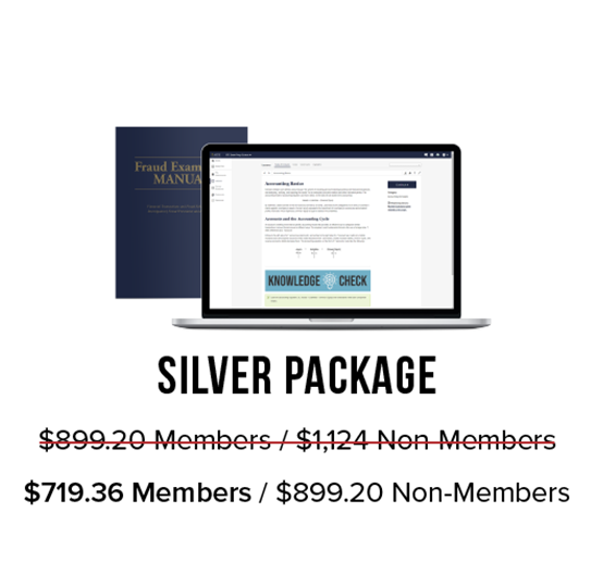 Image of silver prep course package