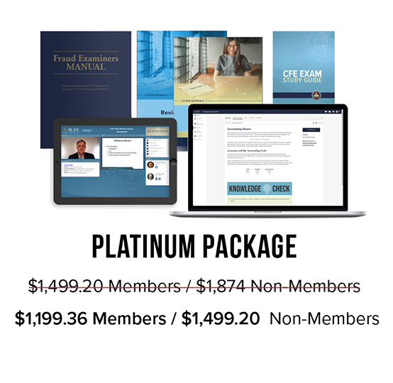 Image of platinum prep course package